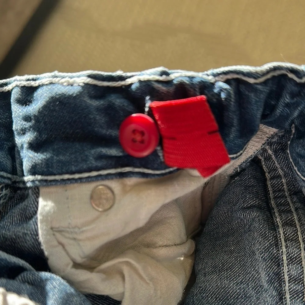 Levi's Blue Classic Straight Leg Jeans. Vintage